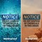 Signmission Do Not Dispose Of Chemicals In This Drain, 7 in W x Rectangle, Vinyl Decal OS-2PACK-NS-D-57-L-15425 - alternate 4